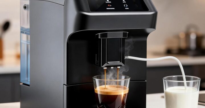 LINKLIFE Automatic Espresso Machine Review: One-Touch Coffee with Grinder and Milk Frother
